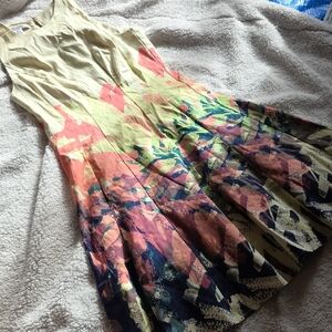 Maggy London Multicolor Sleeveless Dress